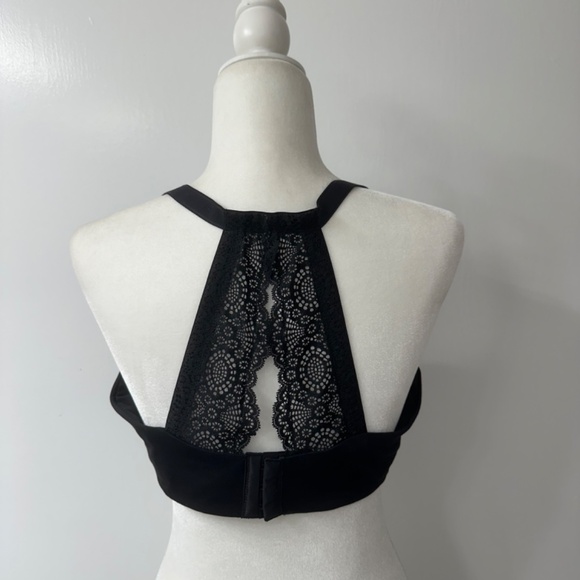 Soma Embraceable FC Geo Lace Racerback Lace Push Up Back - 40D - Black - Picture 4 of 5